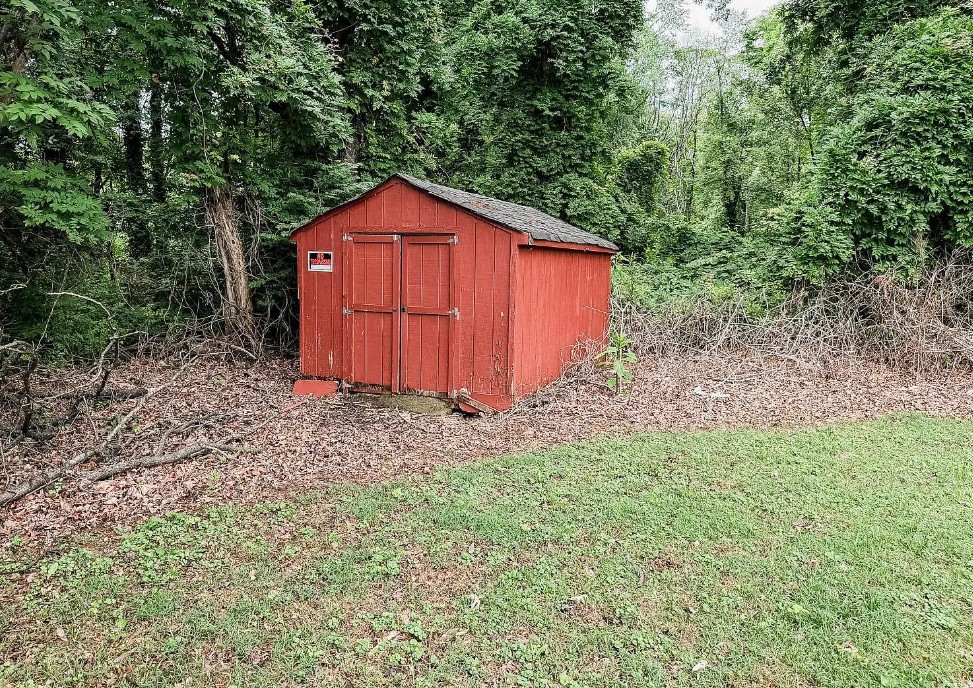 Rear Storage Shed